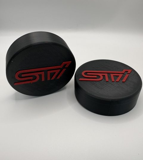 Subaru STI 90mm Top Mount Covers (pair)